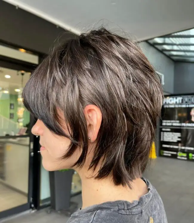 Layered Bob with Fringed Bangs