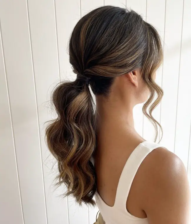 Casual, Effortless Ponytail