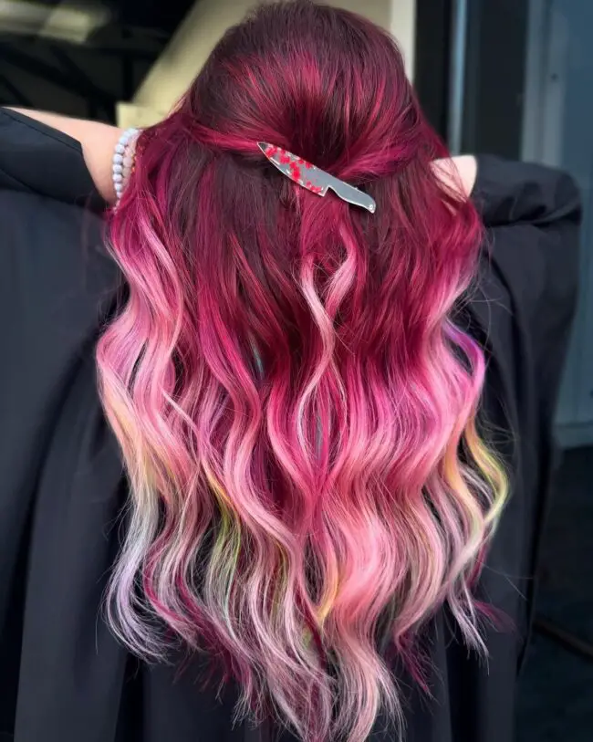 Sunset Melody with Warm Gradient Hues