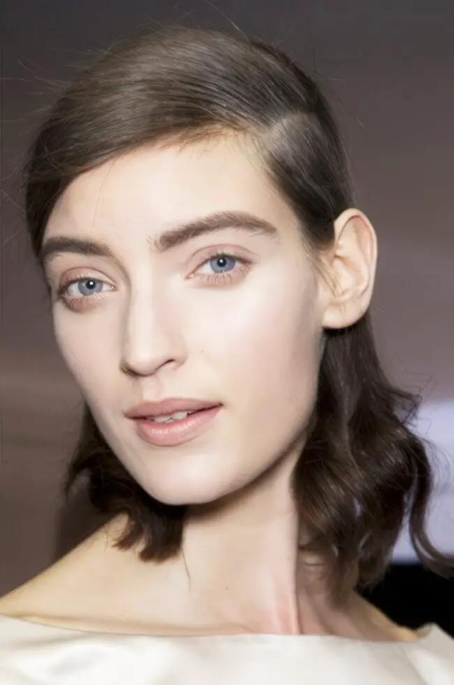 Radiant Nude Lips with Ethereal Eyes
