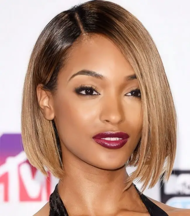 Wine Lips and Radiant Skin Glow