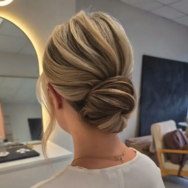 Stylish Twisted Updo