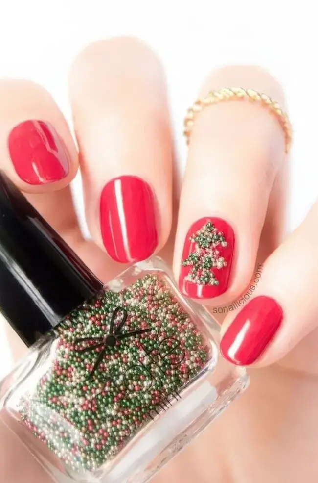 Festive Nail Elegance