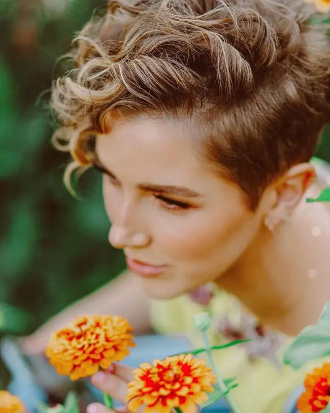 Feminine Natural Curls