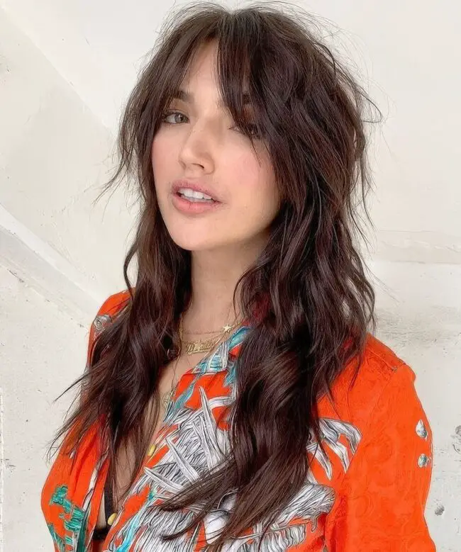Chic Long Wolf Haircuts