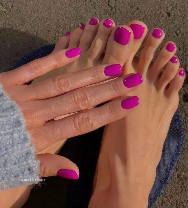 Joyful Pink Nail Magic
