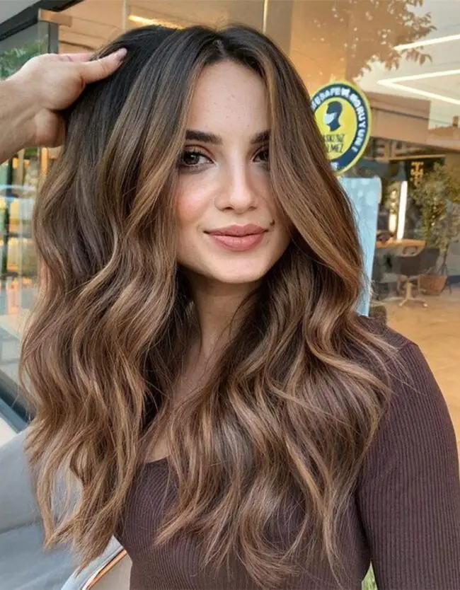 Add Soft Caramel or Honey Highlights