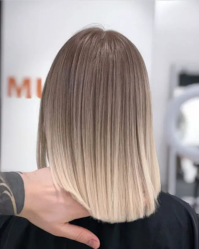 Sleek Bob with Ombre Magic