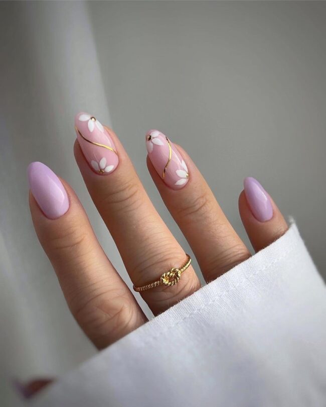 Gentle Lavender Blossoms