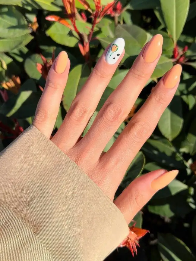 Peachy Floral Bliss