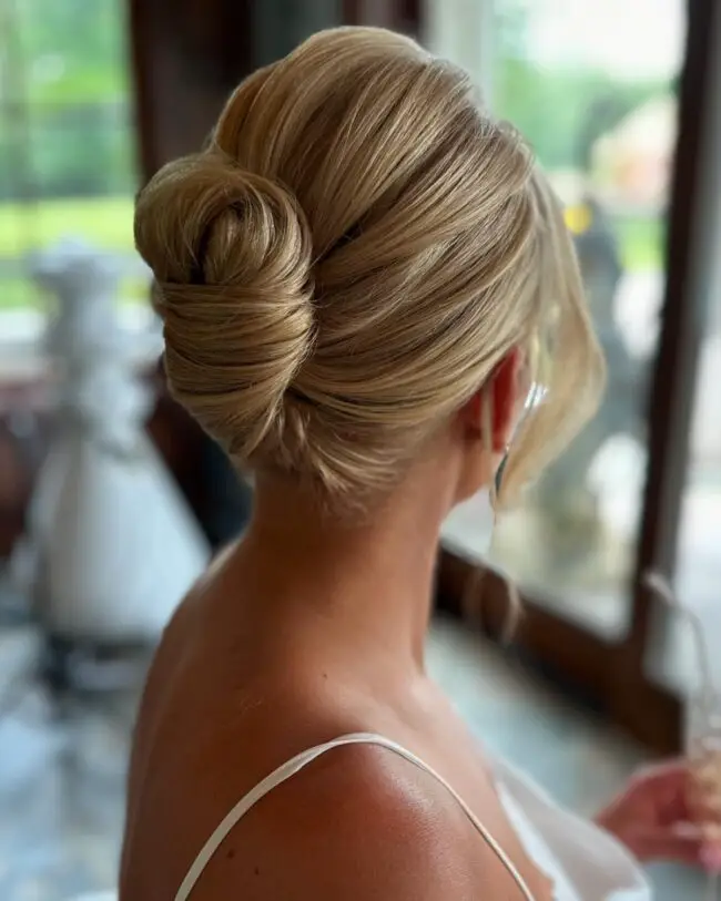 Sleek and Refined Formal Bun