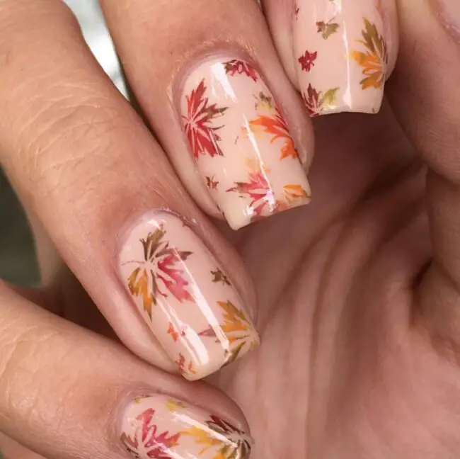 Subtle Maple Leaf Overlays