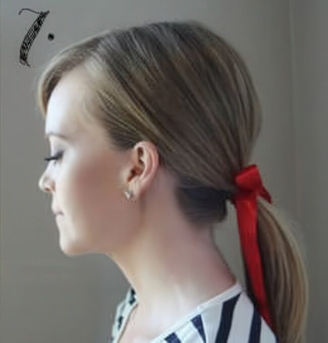 Colorful Ribbons for Chic Hairstyles