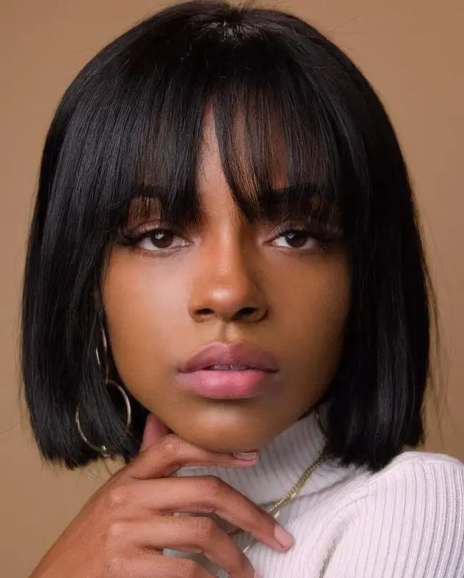 Timeless Black Bob Beauty
