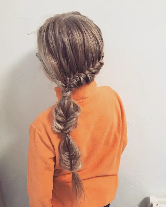 Loose and Flowing Fishtail Braid