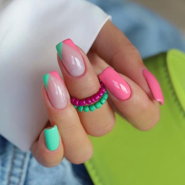 Neon Accents with Bold Flair