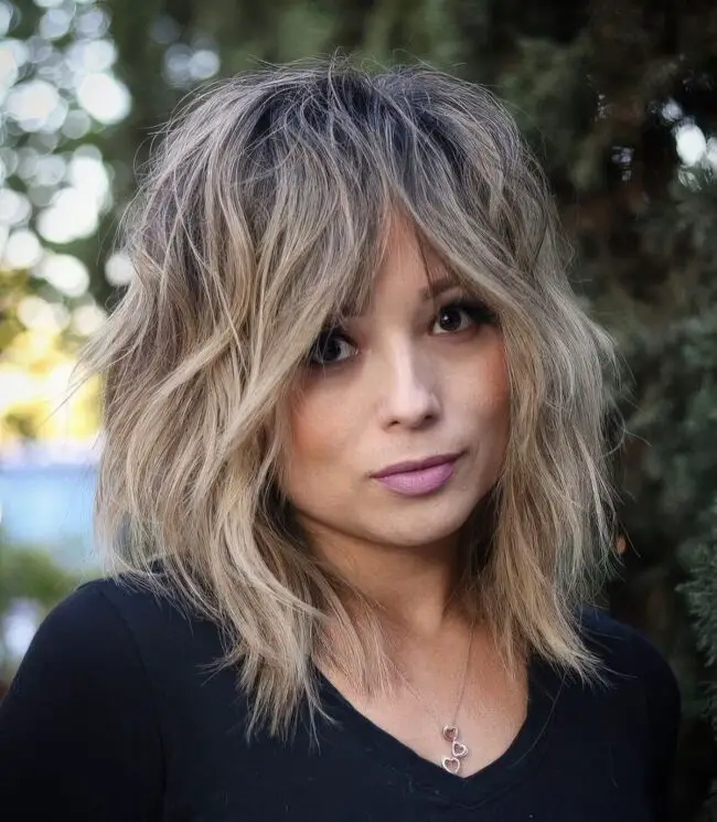 Wolfcut Styles with Soft Waves