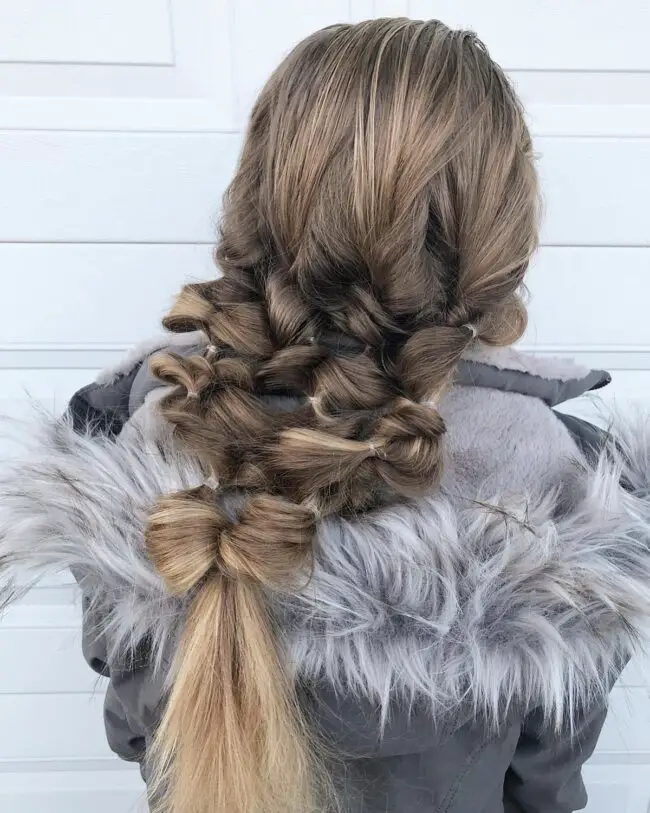 Twisted Ribbon-Finished Braid
