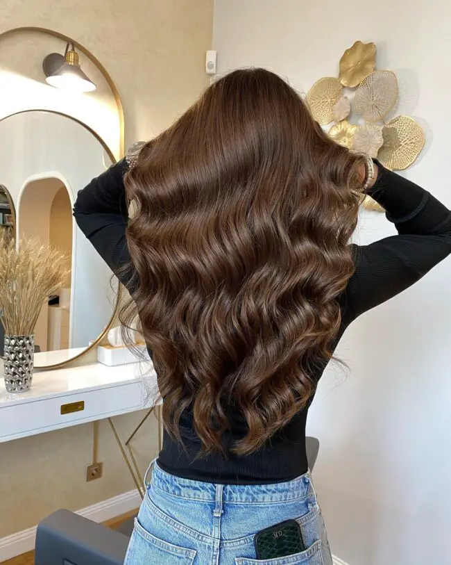 Rustic Copper Waves