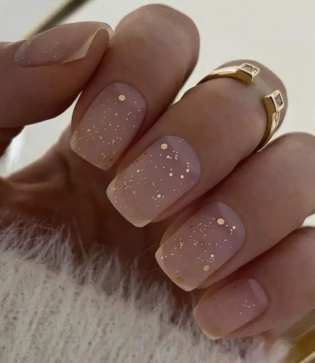 Nude Hues with Sparkling Touch
