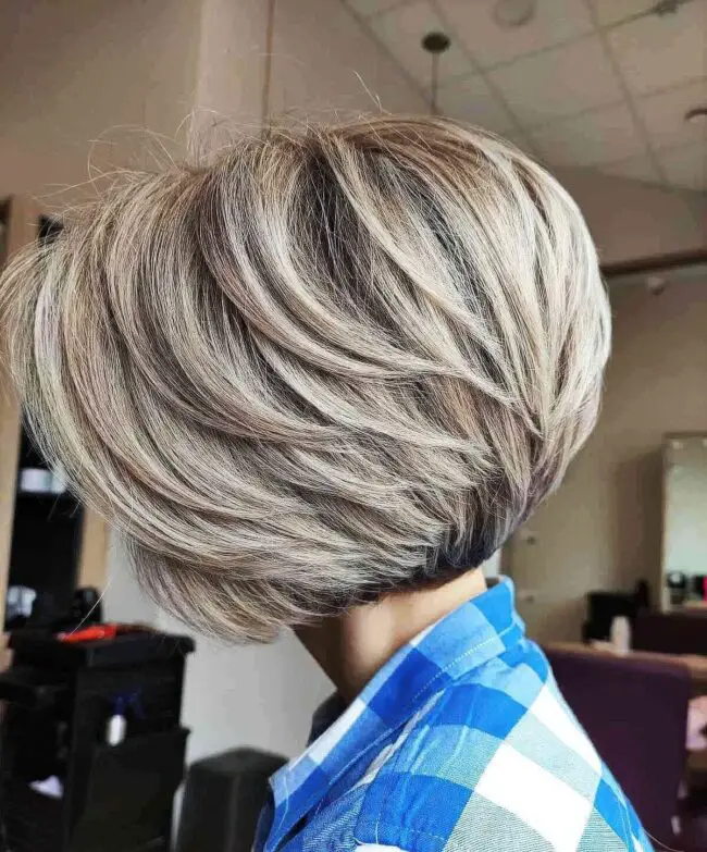 Chic Layered Pixie Appeal