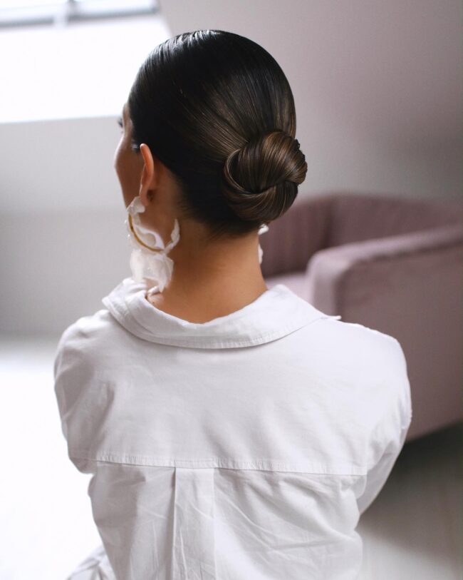 Simple and Sleek Bun