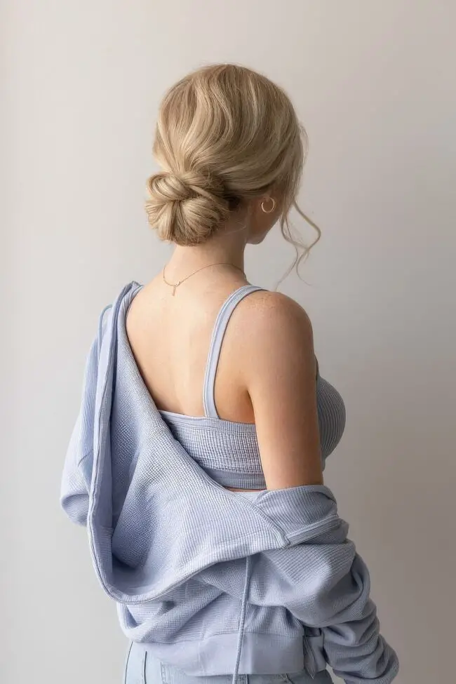 Casual Low Bun Magic