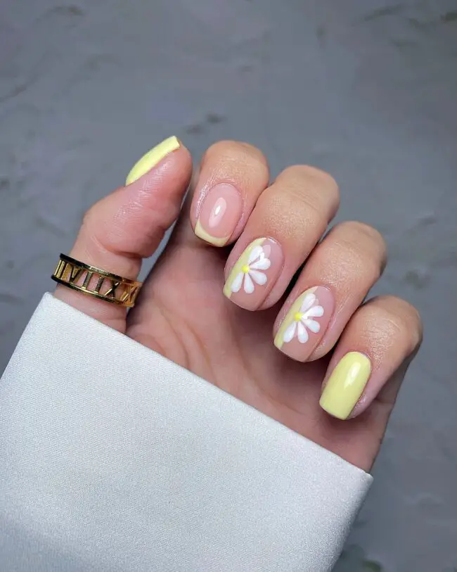 Yellow Accents and Floral Touches in Spring Sonata