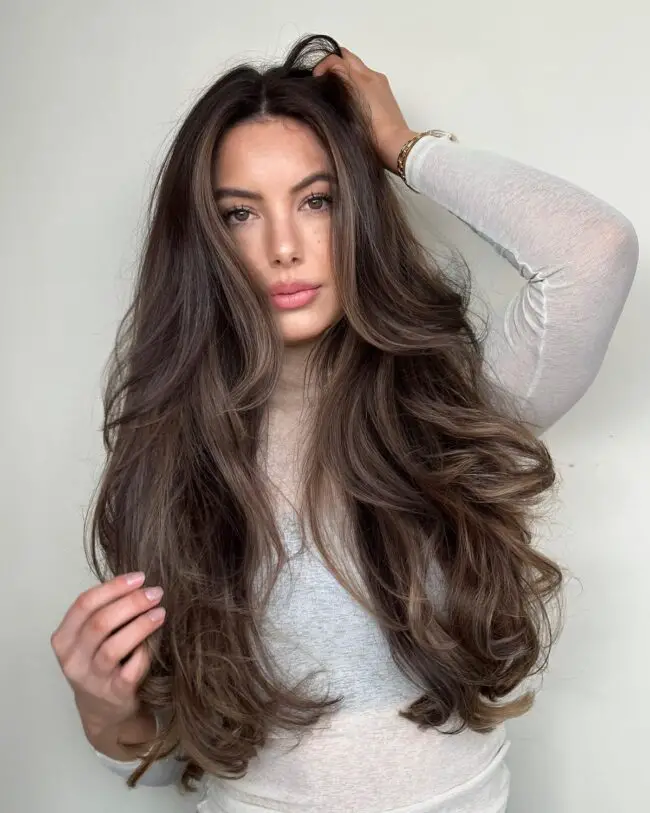 Subtle Layers with Caramel Glow