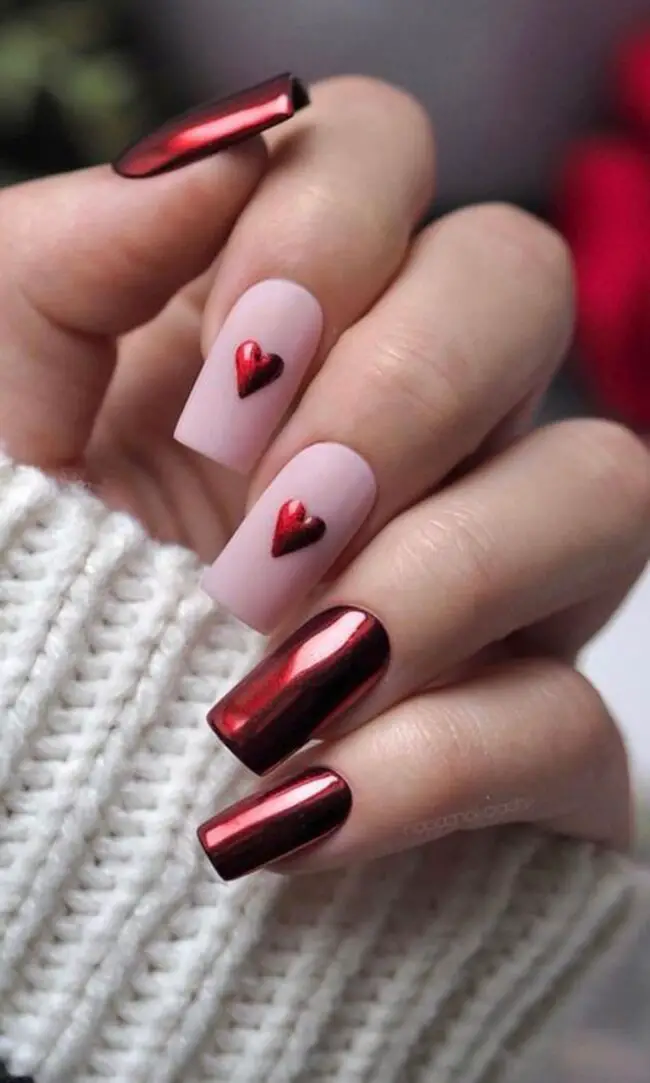 How to Choose the Perfect Valentine’s Nail Color: Red vs. Pink