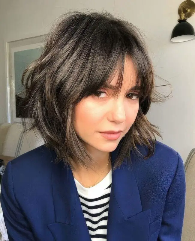 Chic Shaggy Bob Appeal