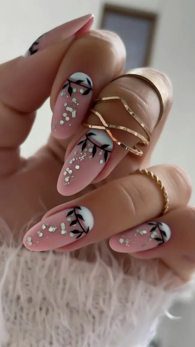Glimmering Silver Details