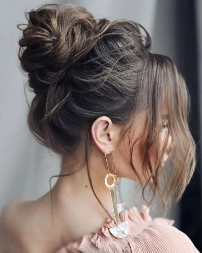 Playful Updo with Whimsical Charm