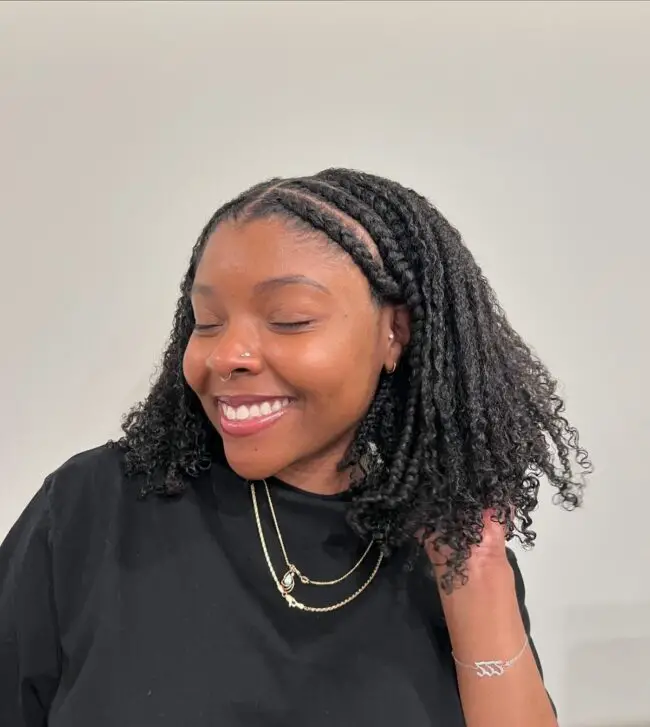 Effortless Twist-Out Style