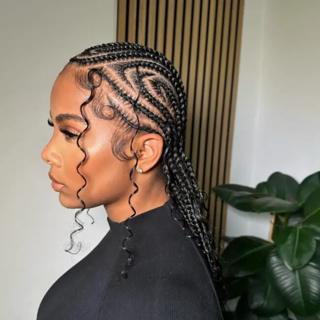 Refined Cornrow Sculpting