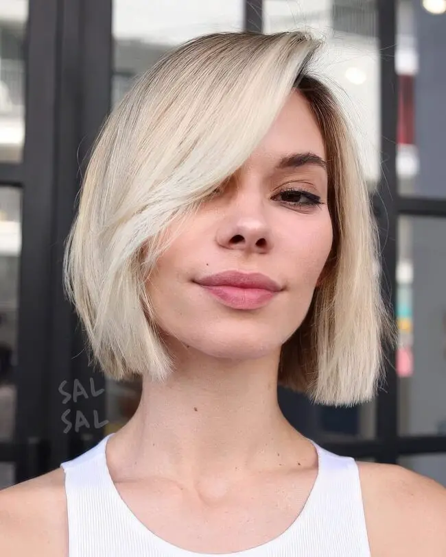 Trendy Bob with Bangs