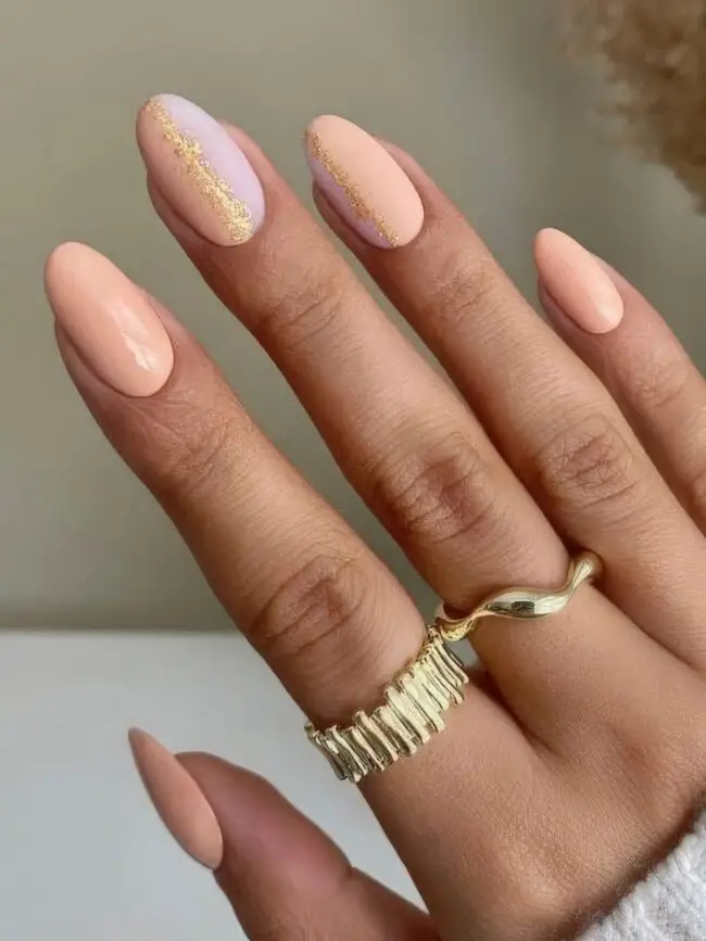 Fresh Lavender and Nude Bliss