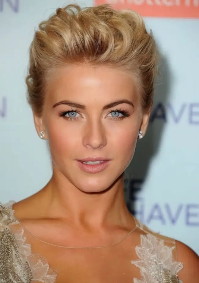 Mesmerizing Blue Eyes and Radiant Skin