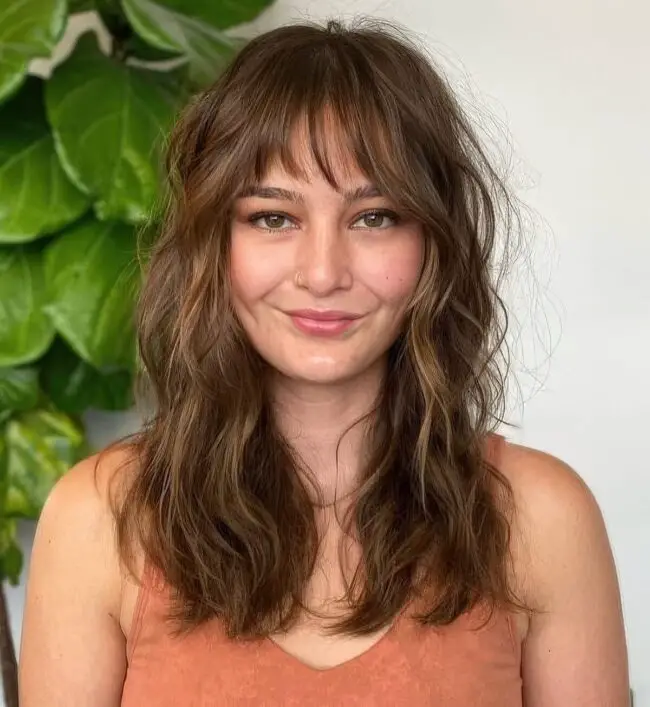 Trendy Brown Wolf Haircuts