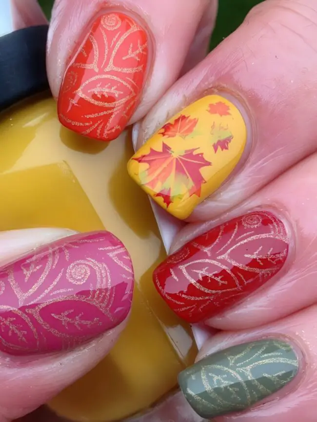 Cozy Autumn Nail Designs