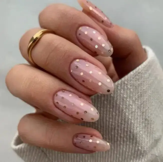 Glistening Gold and Nude
