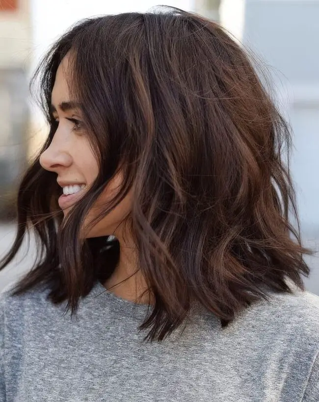 Playful Tousled Bob Look