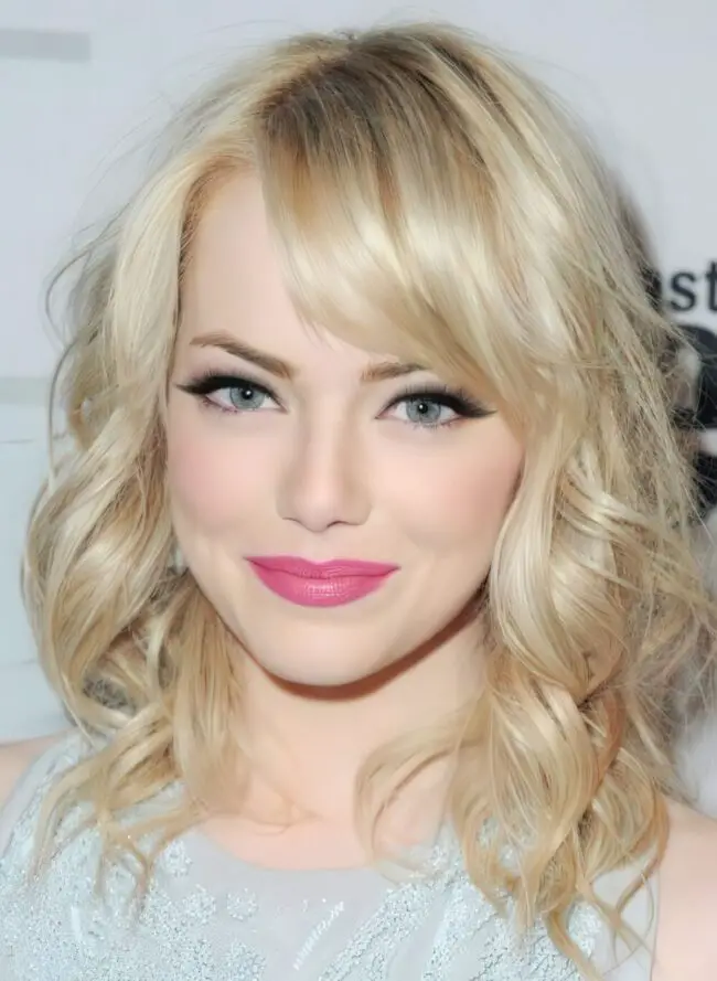 Radiant Skin with Bold Blue Eyes