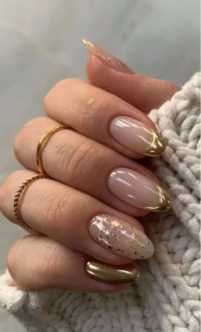 Glamorous Nail Design Fusion