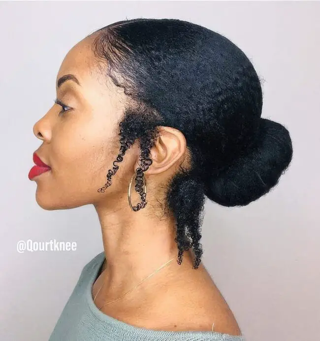 Bold and Playful Hairdo