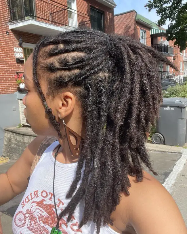 Striking Dreadlocks