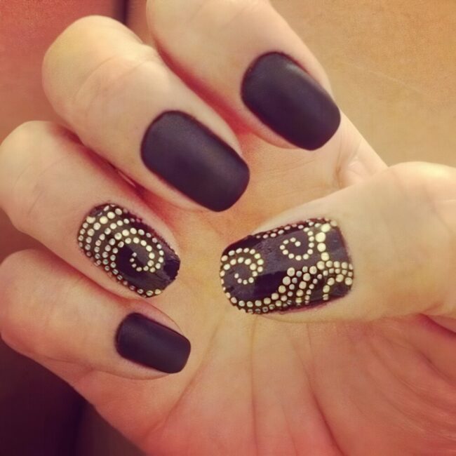Bold Black and Gold Glamour