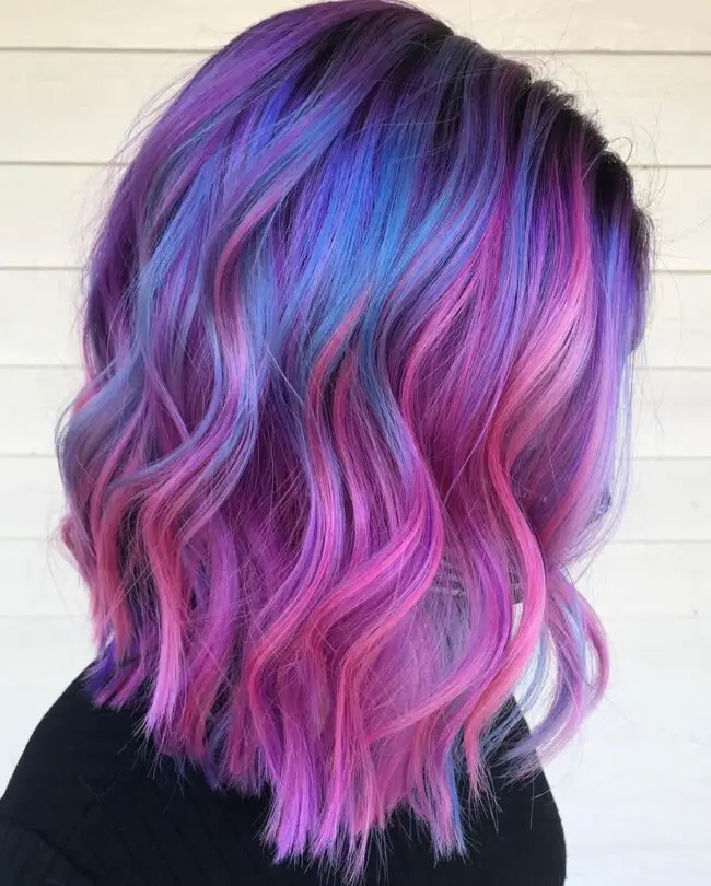 Purple Haze with Cool Contrasts