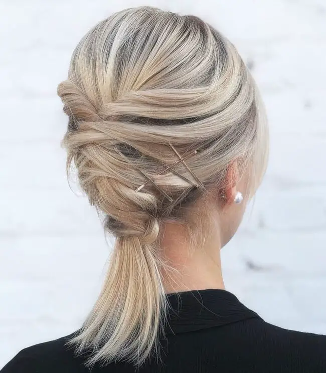 Elegant Low Ponytails
