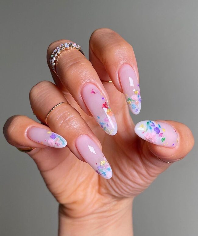 A Burst of Colorful Confetti